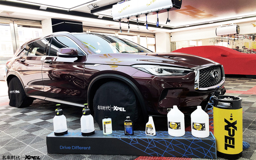 英菲尼迪QX50装贴OVIIO隐形车衣-专车专用